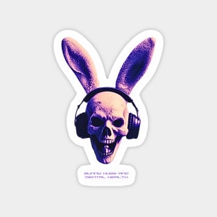 Bunny Skull Magnet