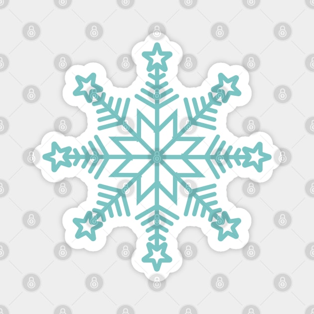 Snowflake Magnet by Kelly Gigi