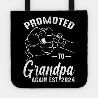 Promoted to Grandpa Again 2024 Tote