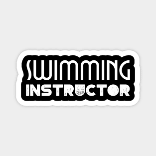 Swimming instructor, swimming learning, swim teacher v2 Magnet