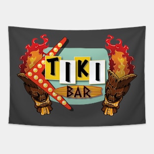 Tiki Bar Tapestry