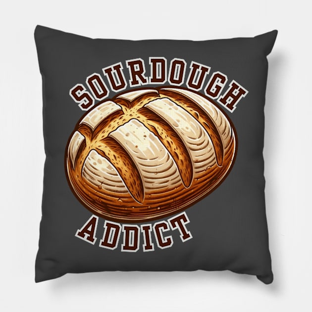 SOURDOUGH ADDICT Pillow by GP SHOP