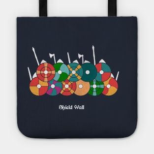 The Saxon Shield Wall (Coloured Version) Tote