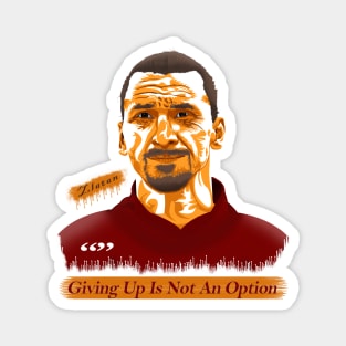 Zlatan Ibrahimovic ( IBRA ) Drawing ( Vector Art Style ) Magnet