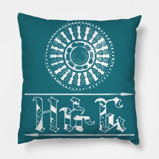 Ethiopia, Amharic, Zeraf (ዘራፍ) Pillow