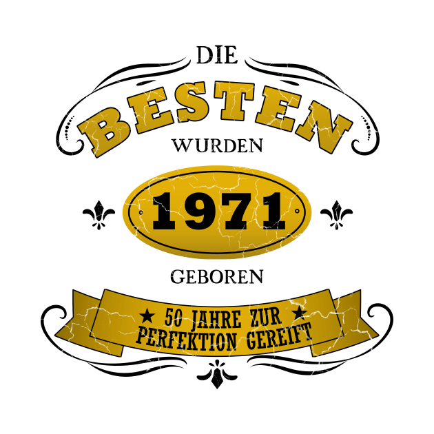 Geburtstag 1971 50 Jahre Birthday by JG0815Designs