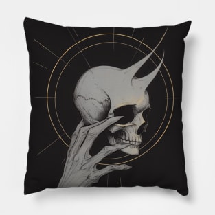 Devil's skull Pillow