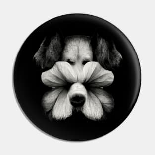 Flowering Dog Series Pin