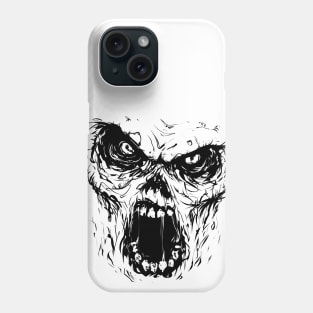 zombie face Phone Case