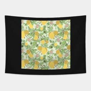 Lemon pattern Tapestry