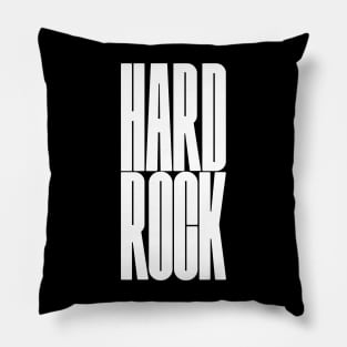 hardrock bold text Pillow