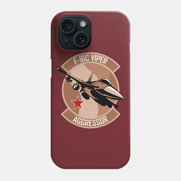 F-16 Viper Aggressor Phone Case by TCP