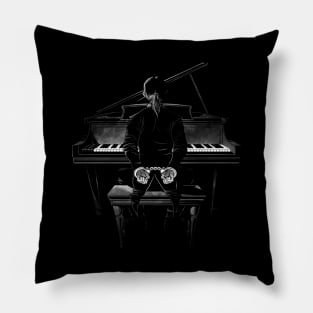 Locked Piano Key Pillow