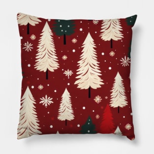 christmas tree pattern Pillow