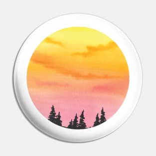 Sunset Pin