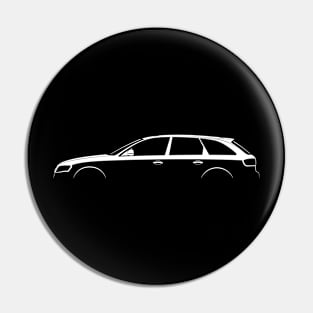 Audi A4 Avant (B8) Silhouette Pin