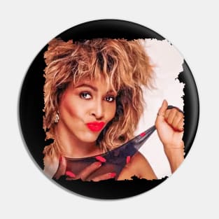 Tina Turner 80s Pin