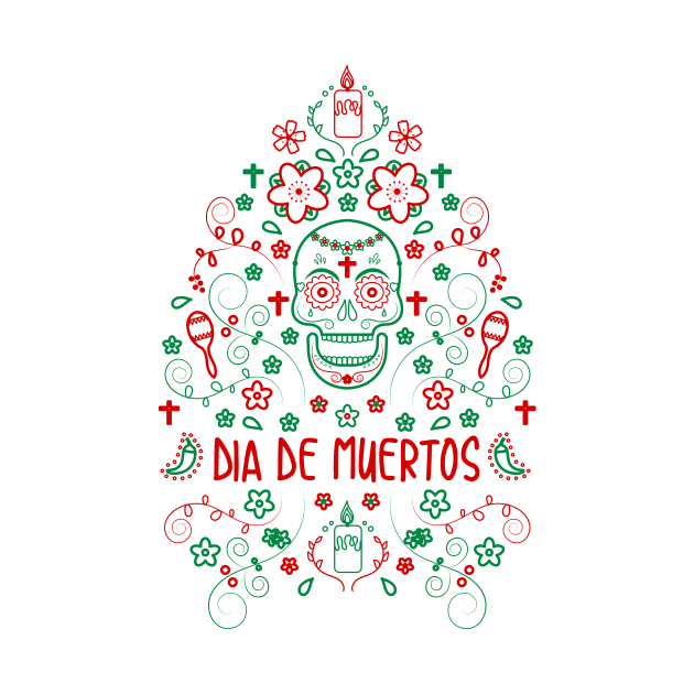 Dia de muertos - Mexican Day of the dead by verde