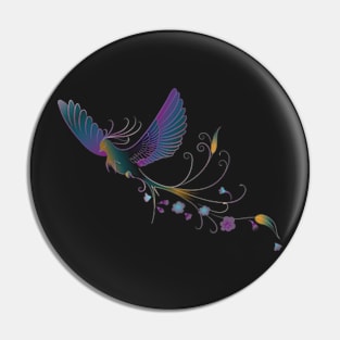 Flying Bird Drawing Pin