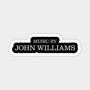 Music By John Williams Magnet