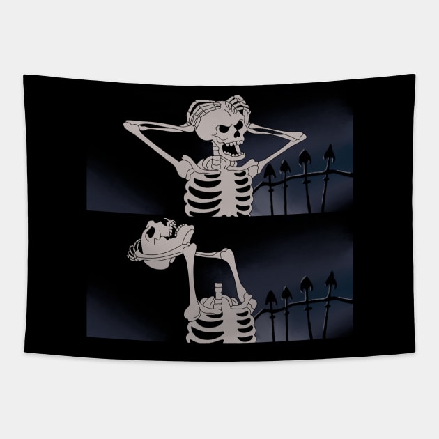 skeleton Tapestry by Fukuro1703