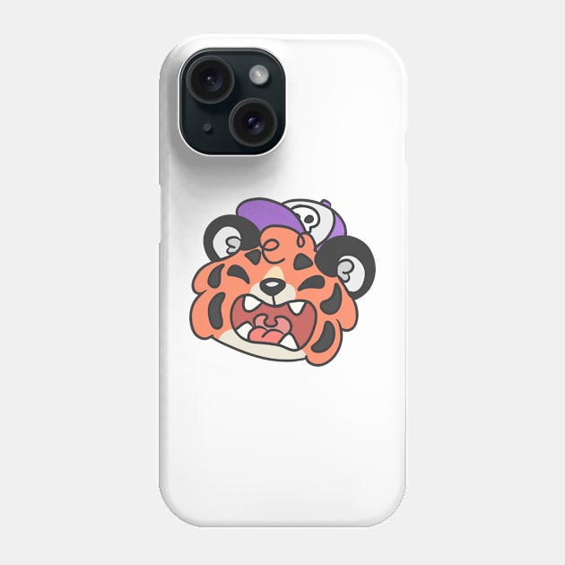 Rad tiger Phone Case by IcyBubblegum