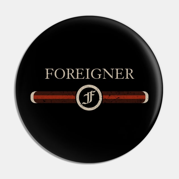 Proud Name Foreigner Distressed Birthday Gifts Vintage Styles Pin by Friday The 13th