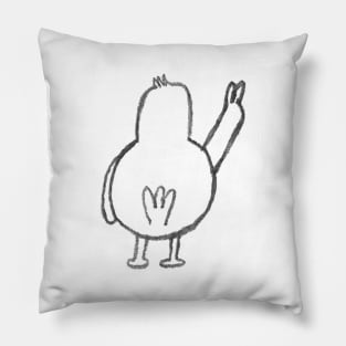 Peace Duck Pillow