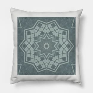 Reverse Graffitti Kaleidoscope Pattern (Seamless) 11 Pillow