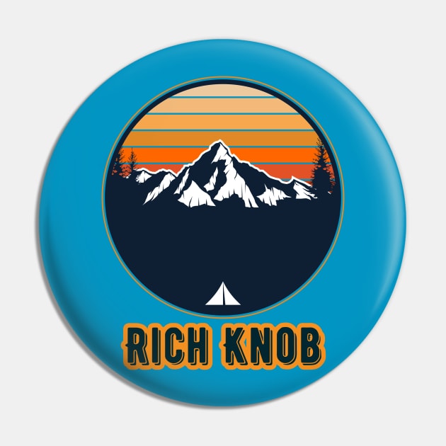 Rich Knob Pin by Canada Cities