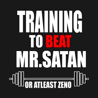 Dragon ball  - Training to Beat Mr.Satan T-Shirt