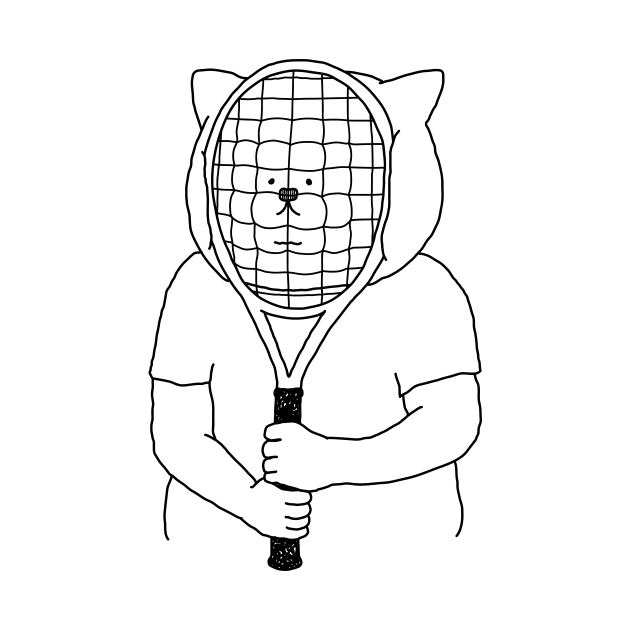 Racket Cat by yuichi