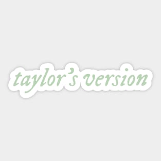 1989 Taylor's Version Sticker (Taylor Swift) – Talking Animals Books