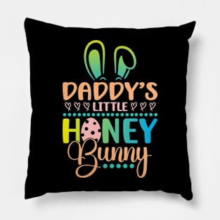 Daddy's Little Honey Bunny Toddler Little Daddys Bunny Pillow
