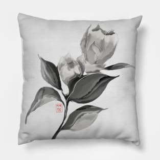 sumiE camellia Pillow