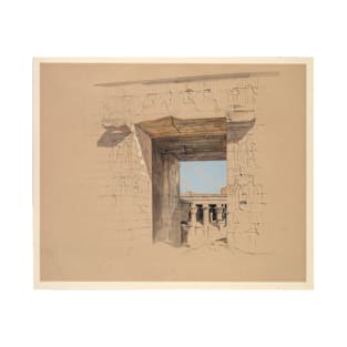 The Temple of Edfu: The Door of the Pylon T-Shirt