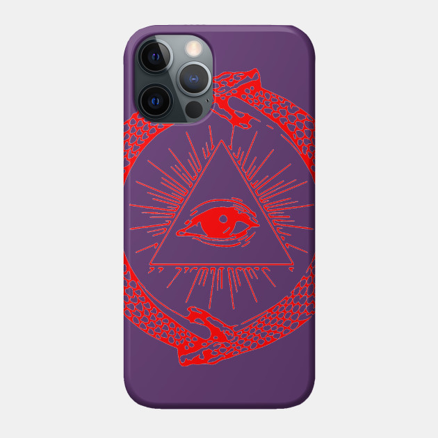 Double Ouroboros - Occult - Phone Case