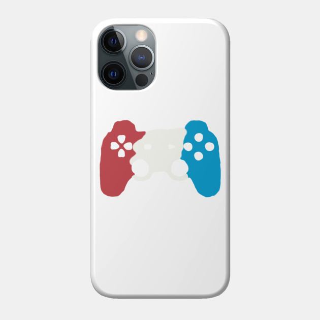 Red,White and Blue(controller) - Video Games - Phone Case