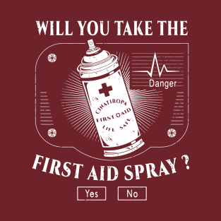 First Aid Spray Emblem T-Shirt