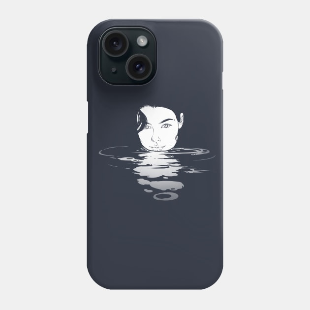 Girl in water Phone Case by ORBN