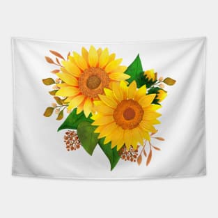 Sunflowers arrangement Tapestry