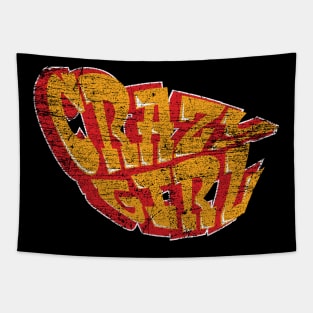 Crazy Girl Tapestry