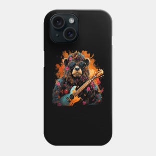 Orangutan Playing Guitar Phone Case