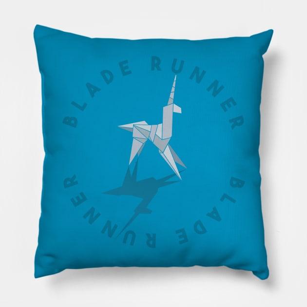 BLADE RUNNER Pillow by JORDYGRAPH