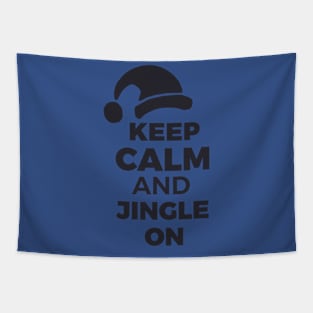 Keep calm and jingle on Tapestry
