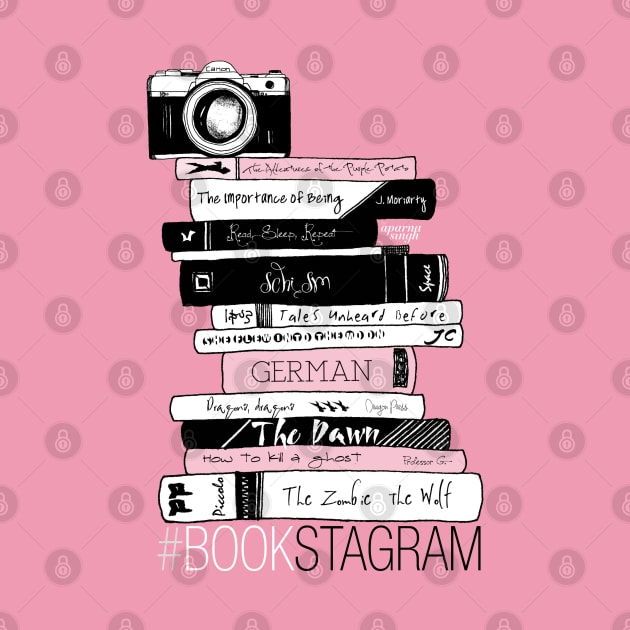 Book Photography - Bookstagram (Pink) by applebubble