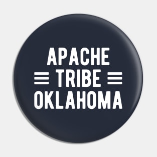 Apache Tribe Oklahoma #1 Pin