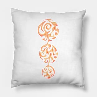 Tribal Fire Circles Pillow