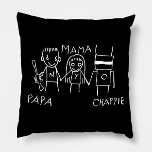 Chappie Family 2 Pillow