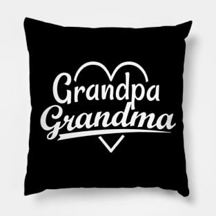 Grandfather Grandmother Pillow